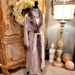 Soma New unworn Faux Fur Robe Size L/XL